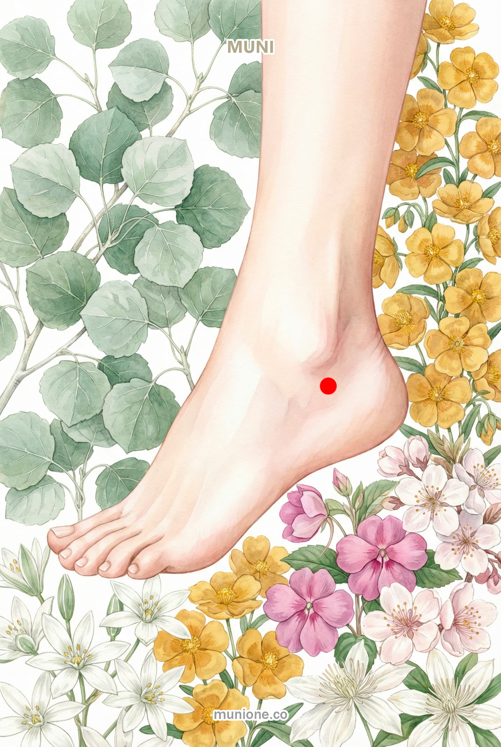 申脈 BL-62 — 當你需要落地、回到身體